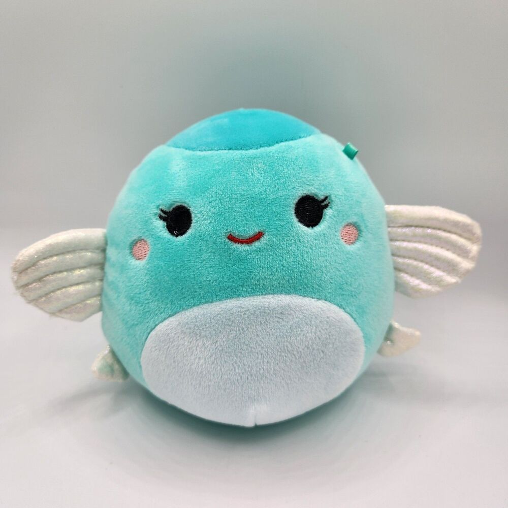 Squishmallows Sealife Bette the Flying Fish 5 Inch Soft Plush Stuffed Animal Toy